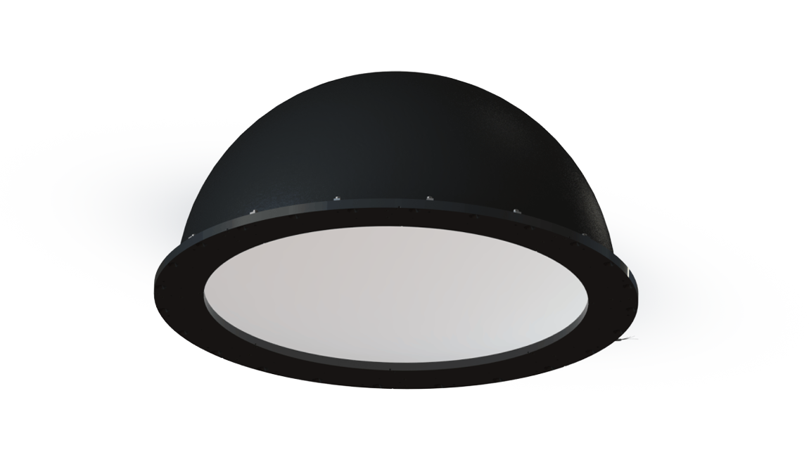 Metaphase dome and diffuse area LED illumination