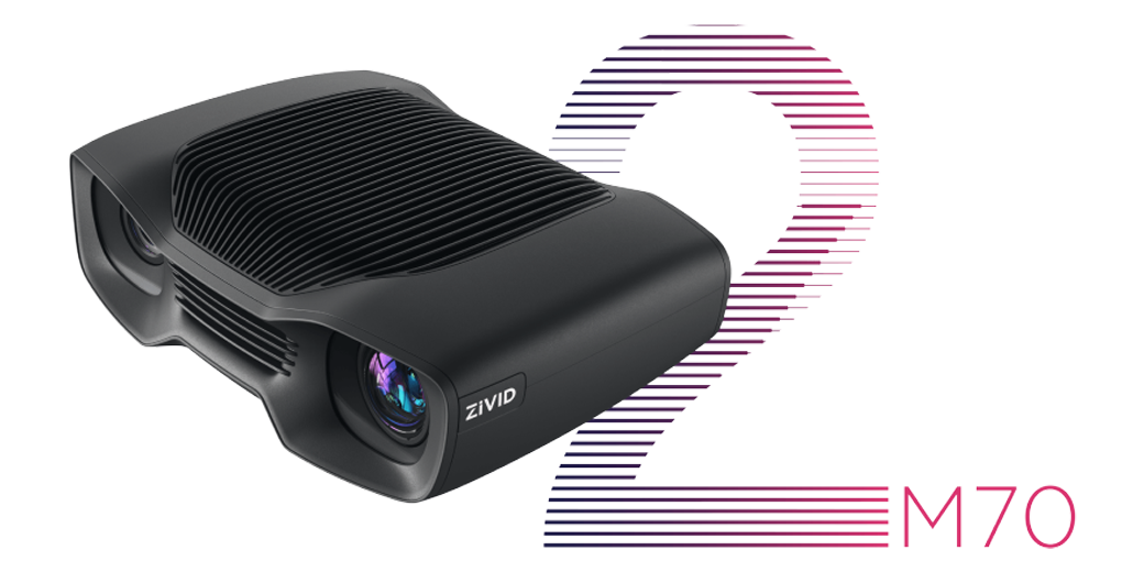 Zivid 2 series M70 compact 3D camera for robot-mounted applications