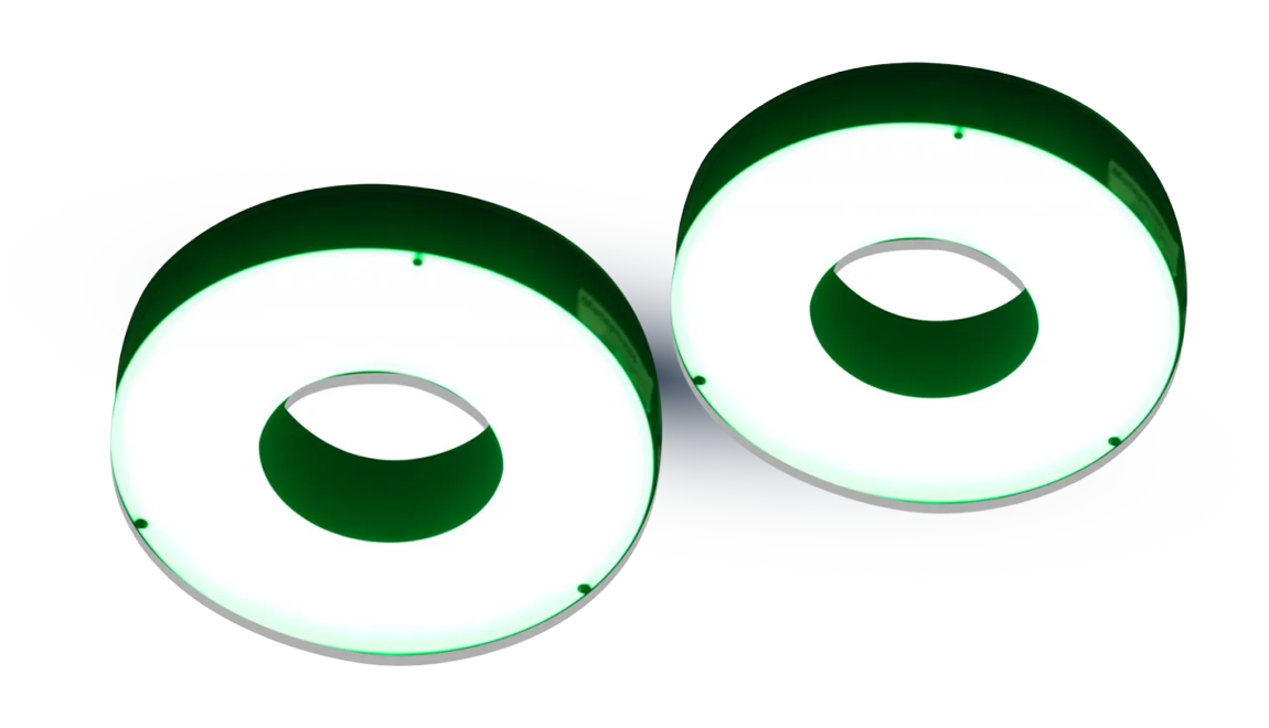 Metaphase ring lights for camera-centered illumination